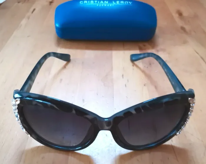 Lunettes de soleil bijou "Christian Leroy" - photo numéro 2