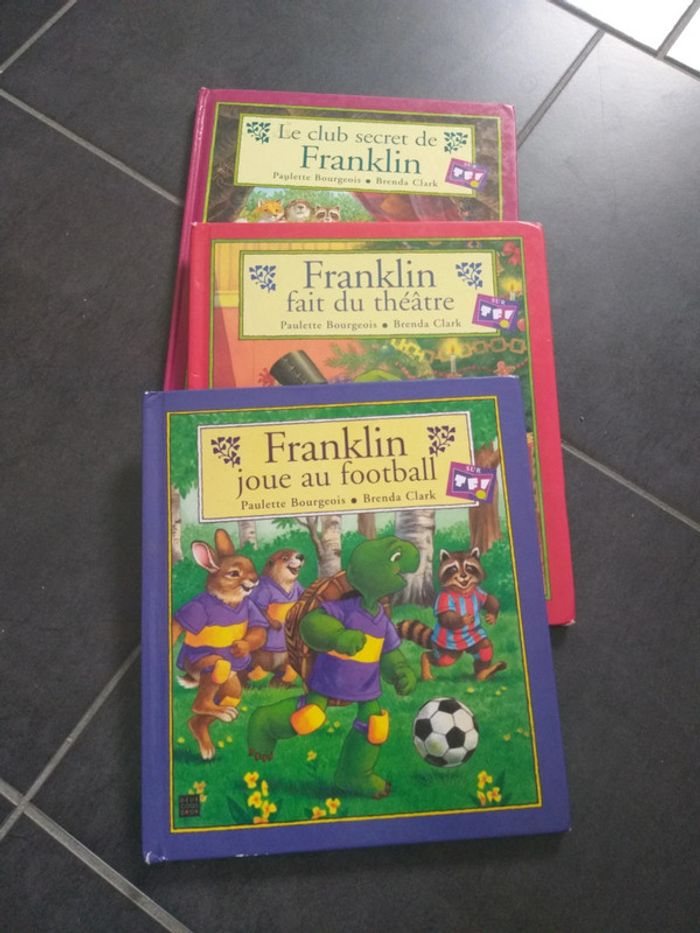 3 livres Franklin