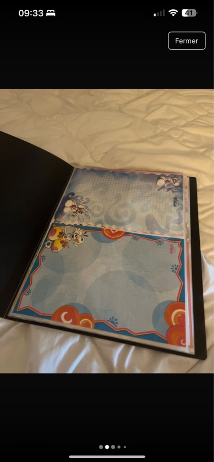 Porte-vue 73 feuilles Diddl 🐭🖤 - photo numéro 5