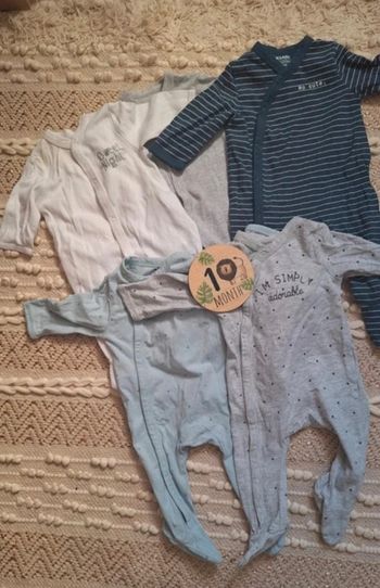 lot 5 pyjama 1 mois
