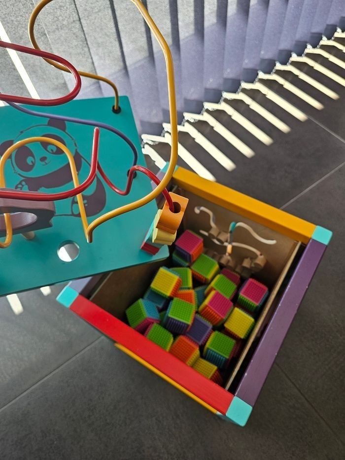 Jeu éducatif Montessori + cubes construction - photo numéro 5