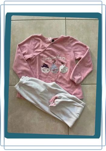 Beau pyjama velours 6 ans sergent major
