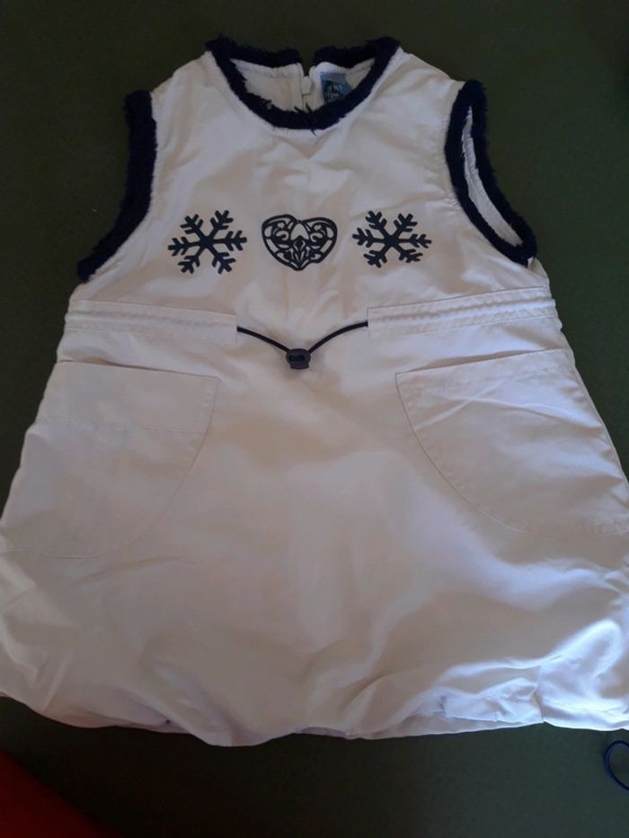 Robe bouffante hiver fille