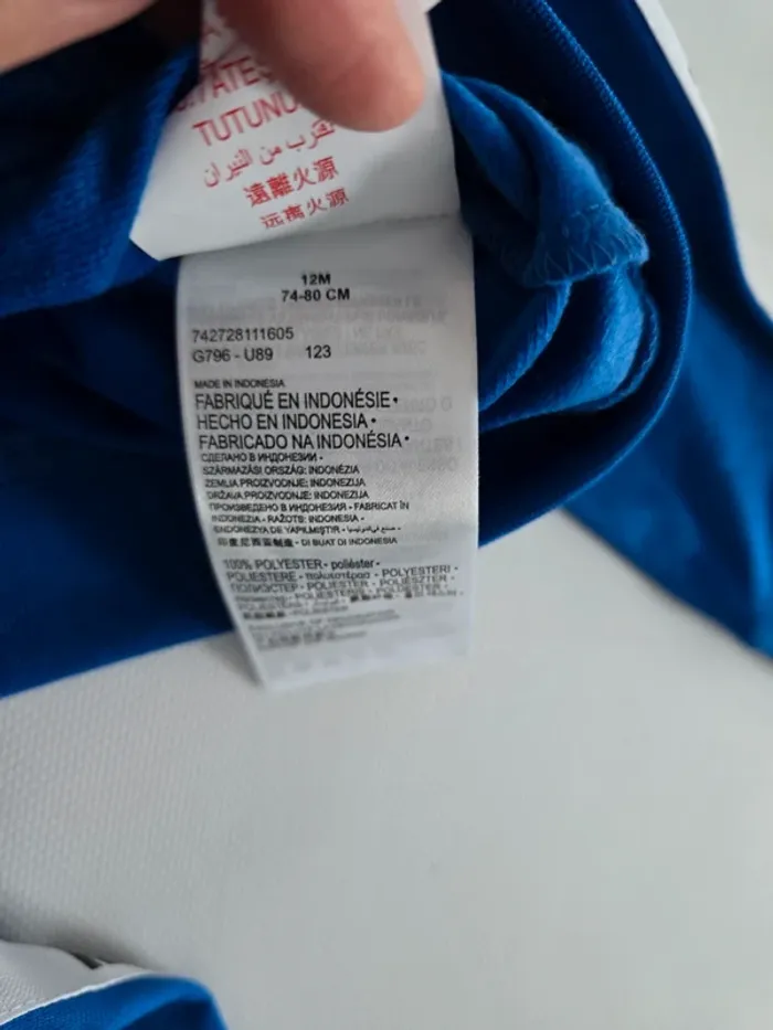 Ensemble jogging nike bleu - photo numéro 3