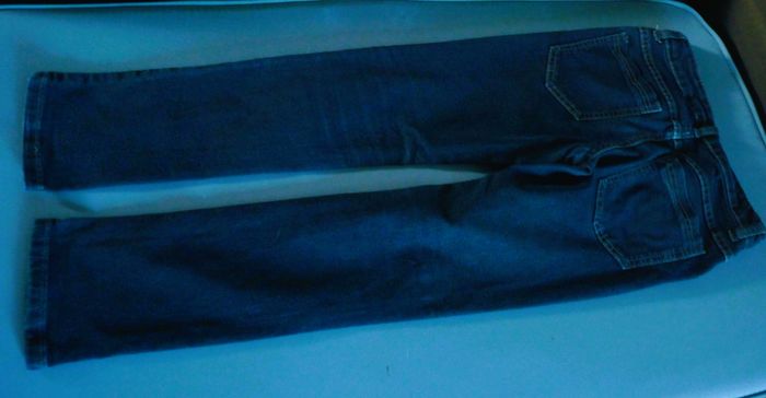Lot pantalons garçon 10 ans Gemo jean bleu + gris TBE - photo numéro 6