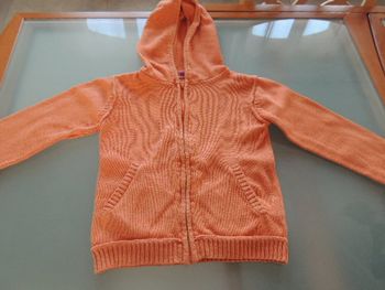 Gilet à capuche fille zippé kiabi 6 ans