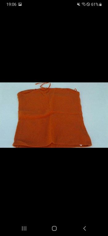 Bustier en lainage très chic etam taille 44