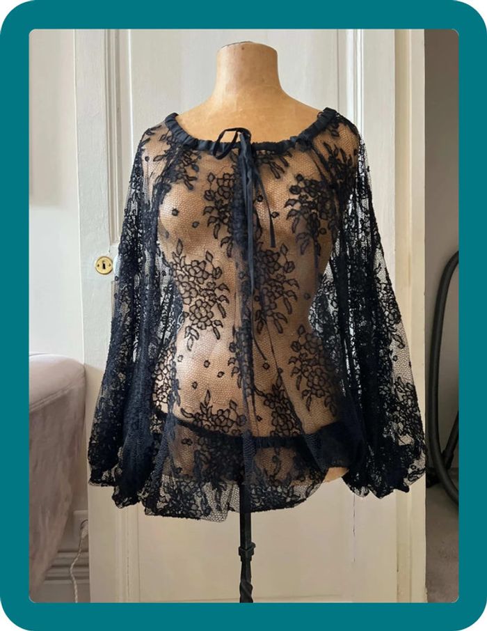 Blouse manches chauve-souris Namara collection Précieuses oversize - Anne Fontaine - photo numéro 4