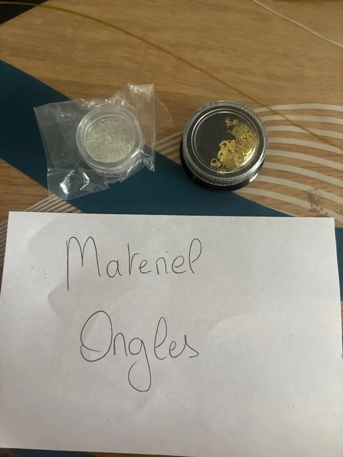 Lot perles ongles