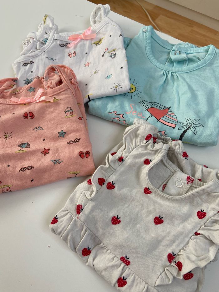 Lot vêtements bebe fille 3m - photo numéro 4