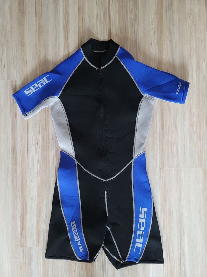 Combinaison de plongée, garcon taille S (13-14 ans, 164 cm) marque Seac - photo numéro 1