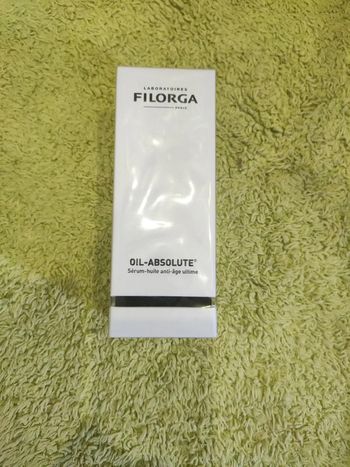 Oil absolute sérum huile anti âge filorga