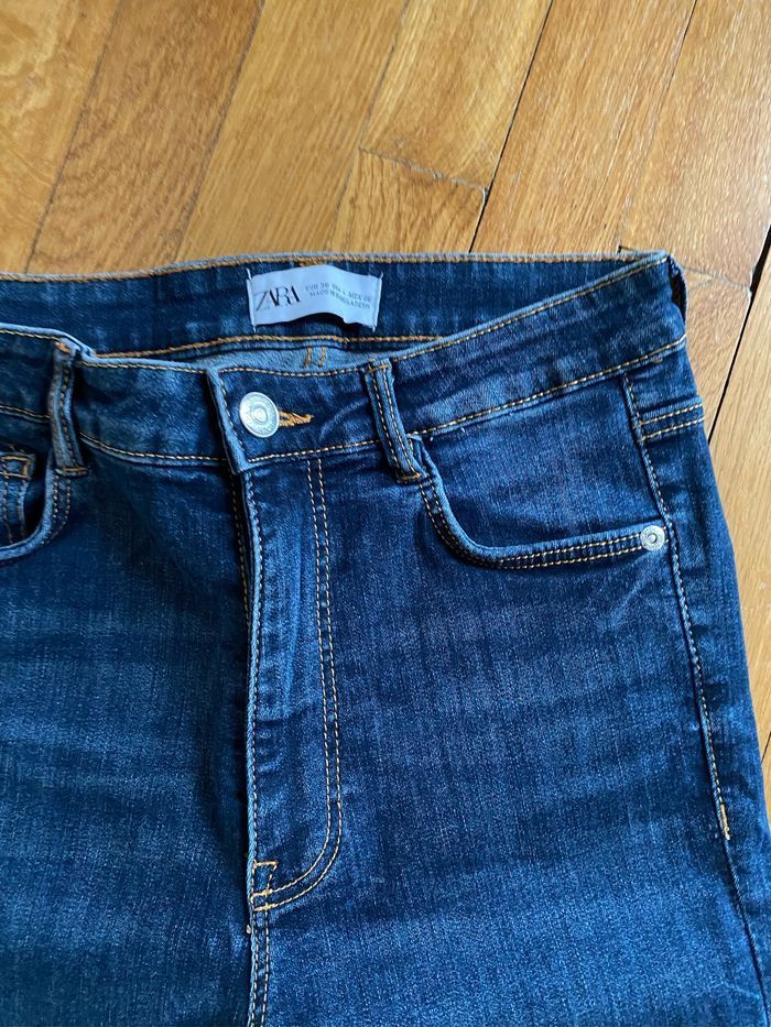 Jeans  Zara bleu - photo numéro 5