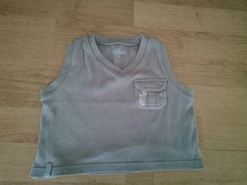 Pull sans manches 12mois