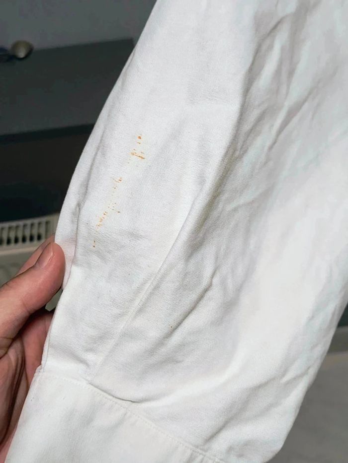 Chemise Ralph Lauren XXL Big Vintage Blanc Logo Brodé – Élégance Intemporelle - photo numéro 5