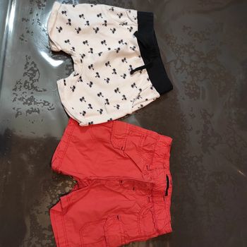 Lot 2 shorts 12 mois