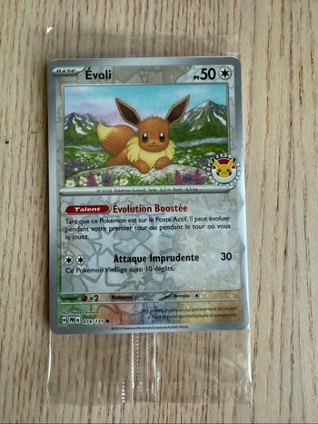 Carte promo Evoli 74/131 journée Pokémon 2025