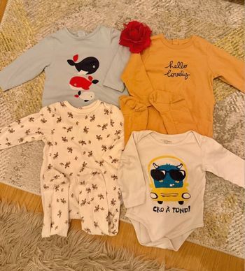 Lot de pyjamas légers 18 mois