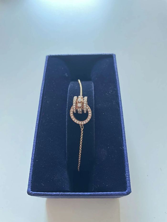 Magnifique bracelet Swarovski rose gold - photo numéro 2