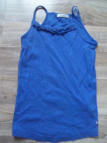 Caraco volanté bleu Okaïdi 128 cm