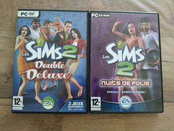 Lot de 2 jeux Les sims 2