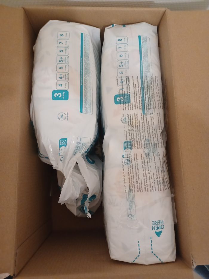 Pampers baby dry taille 3 - photo numéro 2