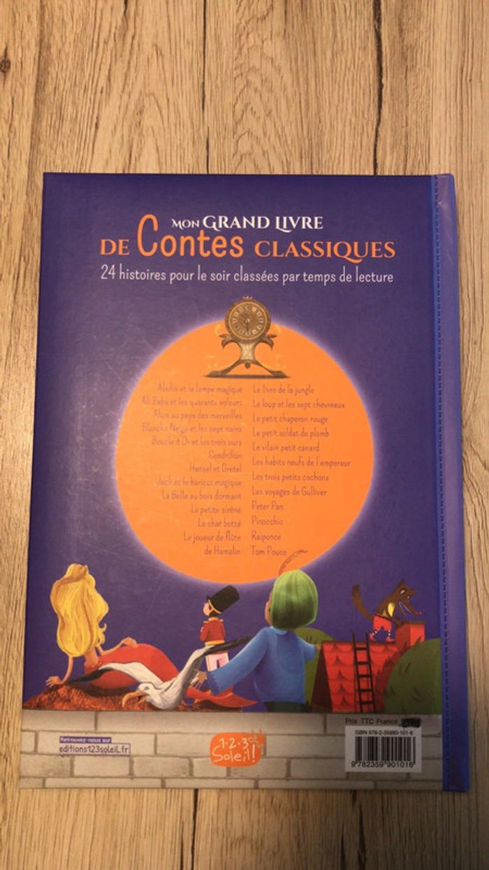 Livre - mon grand livre de contes classiques - photo numéro 2