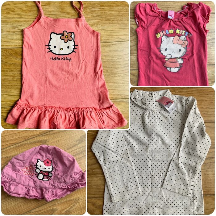 Lot 4 vêtements Hello Kitty 18M