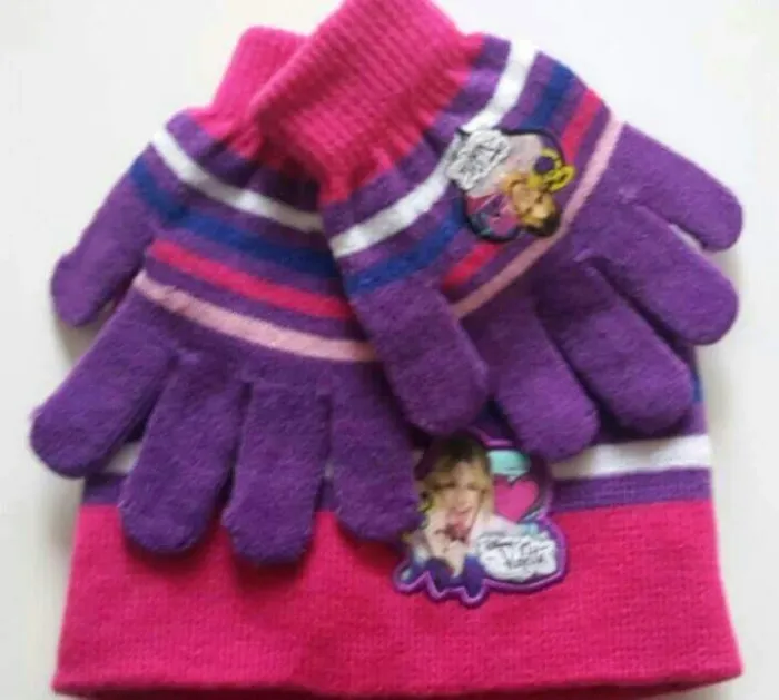 Bonnet gants violetta - photo numéro 2