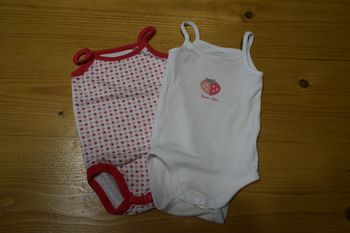 lot bodies à bretelles