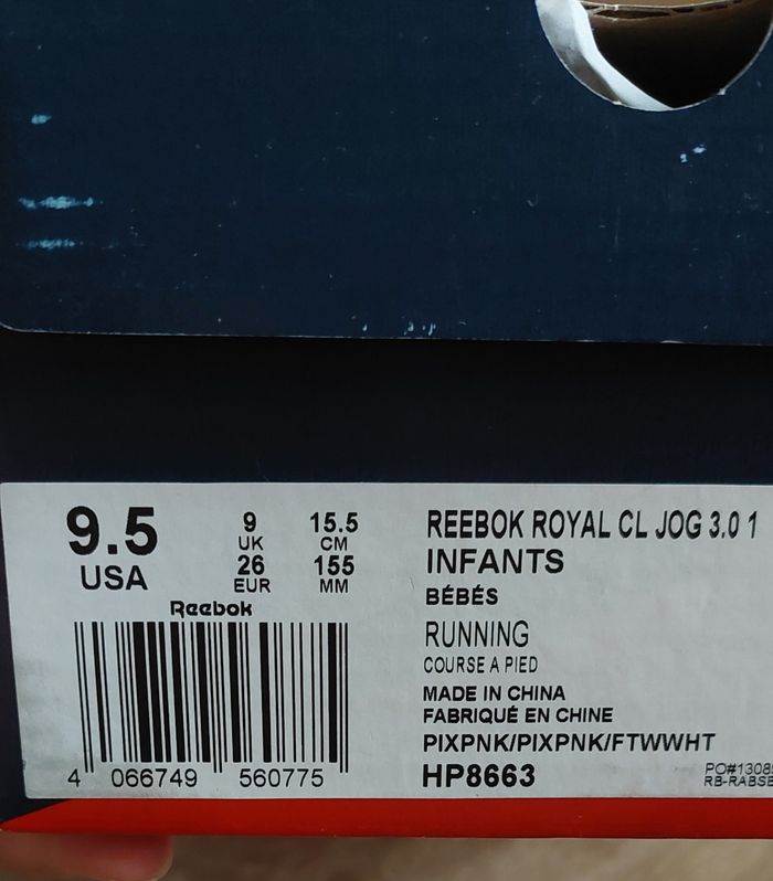 Reebok roses pâle - photo numéro 8