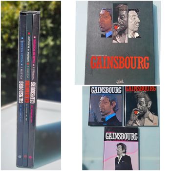 Coffret editions Soleil : Les chansons de Gainsbourg, en 3 volutes