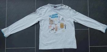 Joli tee-shirt manches longues garçon 10 ans (140 cm) Sergent Major