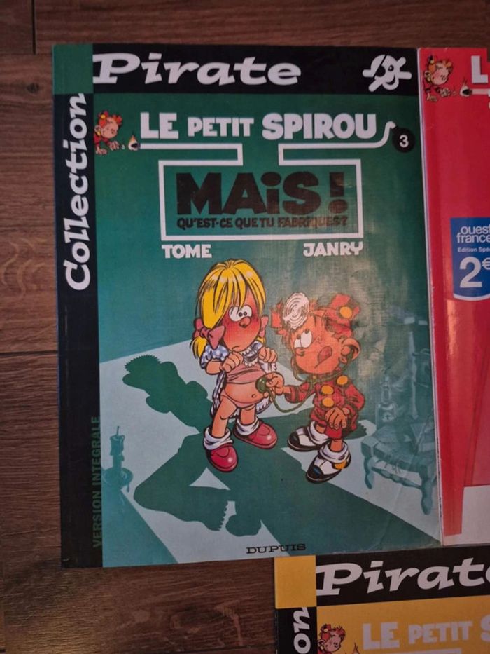 Lot de 3 bandes dessinées Le petit spirou - photo numéro 2