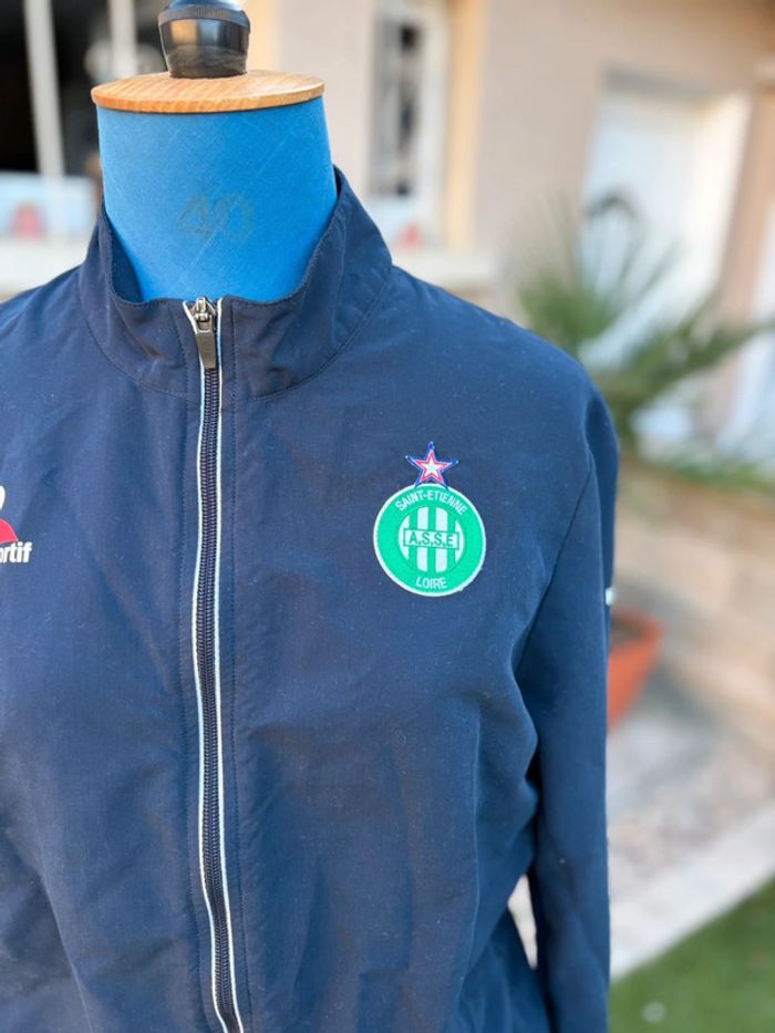 Veste AS saint Étienne l’amour des verts - bleu marine - taille S/36 - photo numéro 2