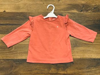 T-shirt manche longue coton bio 12 mois