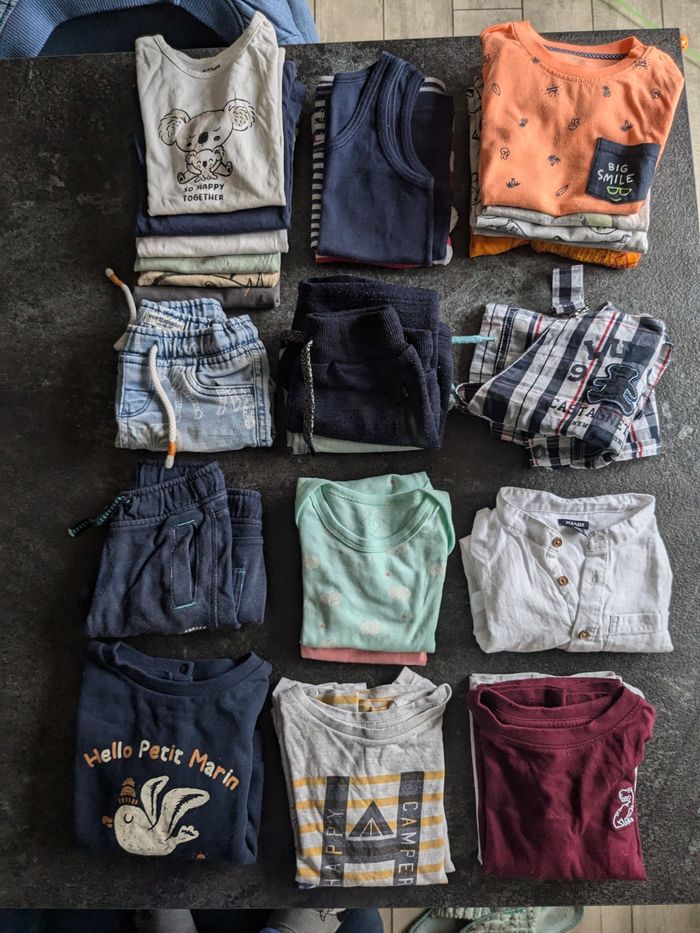 Lot de 18 pièces garçon 3 ans