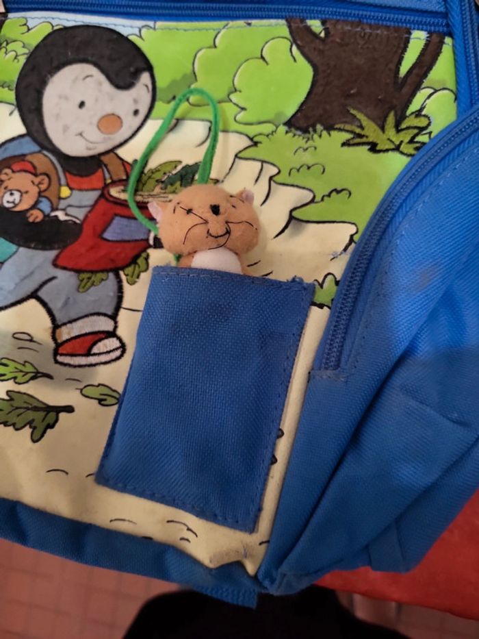Sac a dos cartable tchoupi et doudou - photo numéro 2