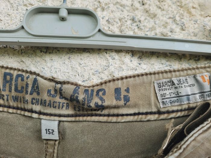 12 ans / 152 cm, Garcia Jeans 👖 couleur kaki - photo numéro 5
