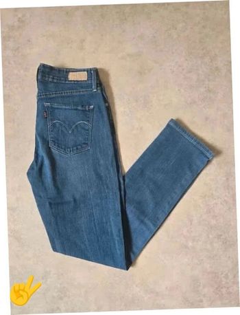 Jeans Levi's W27|FR36 L30 coupe droite bleu marine Femme-Women pan401