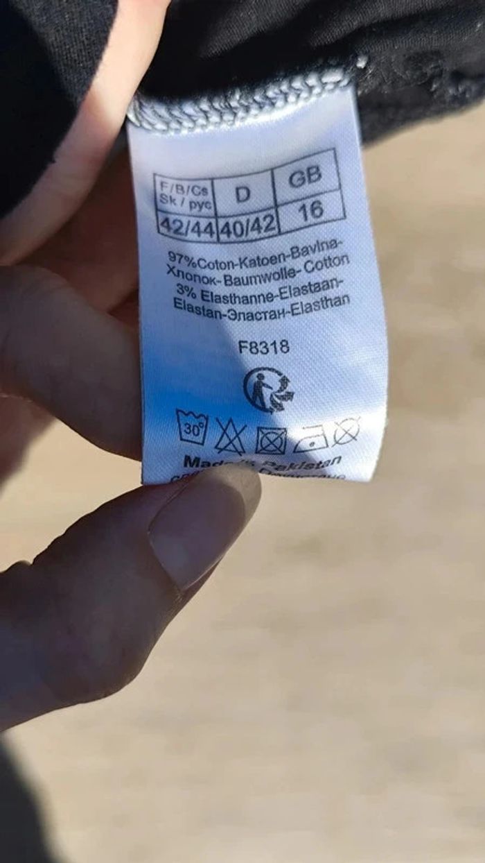 Nuisette noire et argentée gothique T42/44 - Blancheporte - photo numéro 6