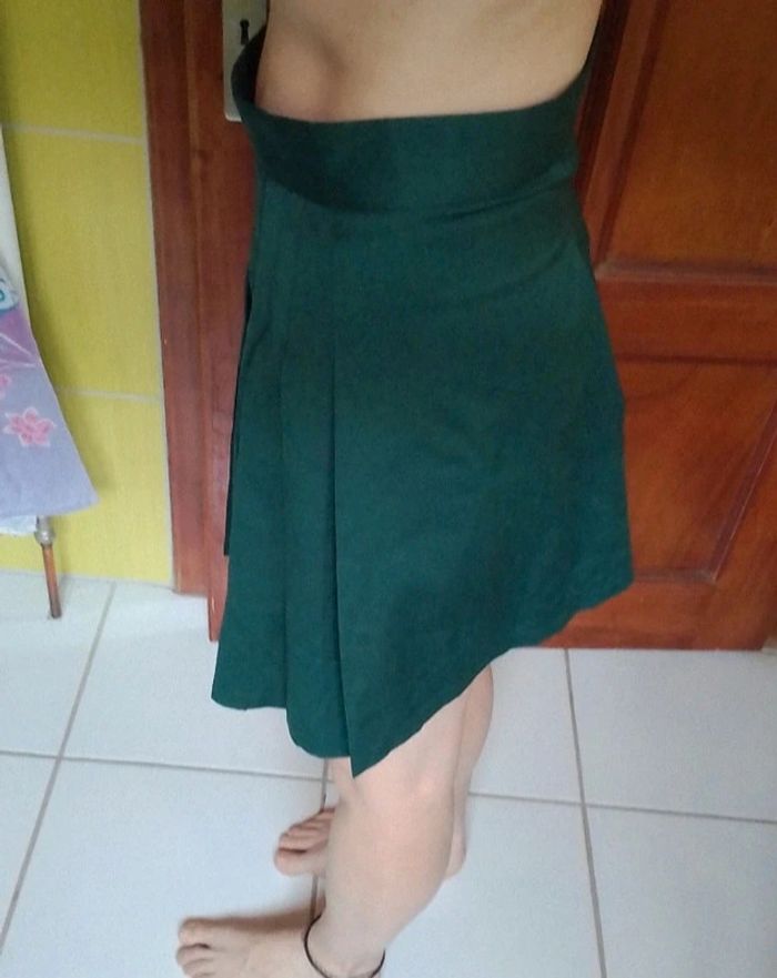 Jupe plissée femme vert Shein - photo numéro 4