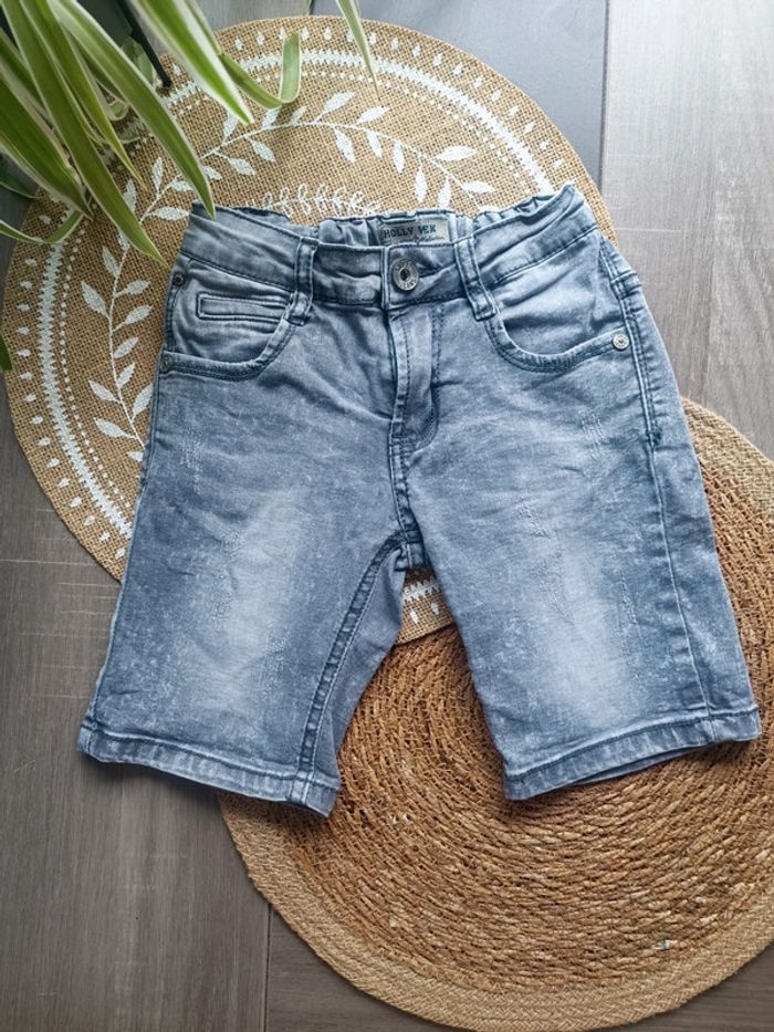 🐼 Short Jean Élastique taille 36mois