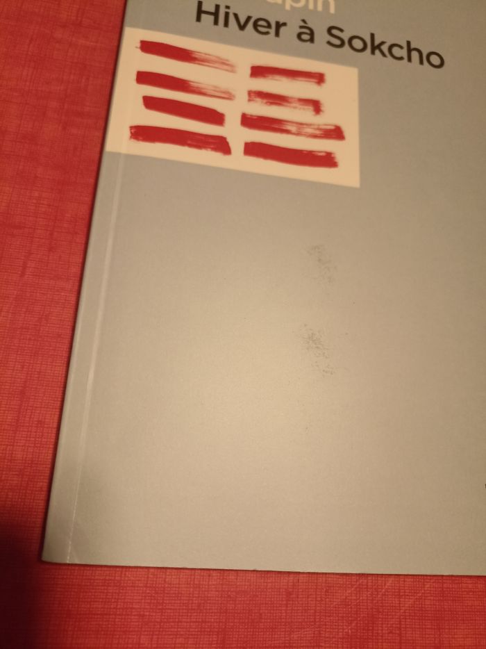 Livre Hiver a Sokcho - photo numéro 2