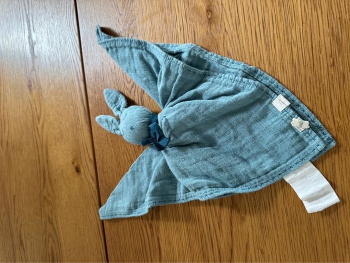 Doudou lange Kadolis bleu neuf enfant bébé - photo numéro 3