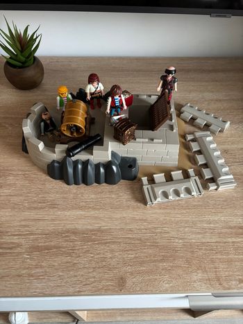 Lot repère des pirates 4007 5 figurines pirates playmobil