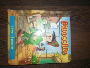 Pinocchio - 1 livres/Puzzles