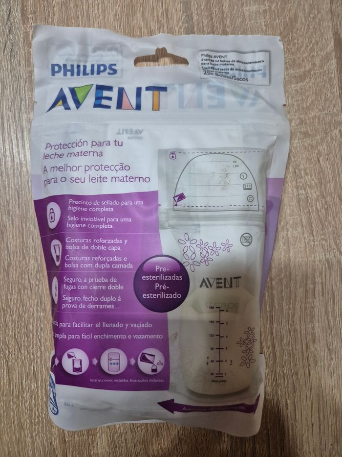 Sachets conservation lait - photo numéro 2