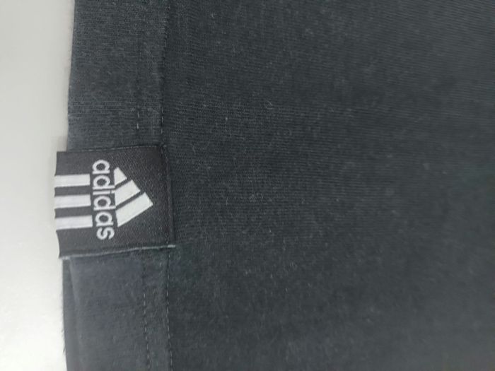 Tee-shirt vintage adidas noir avec super flocages taille M - photo numéro 5