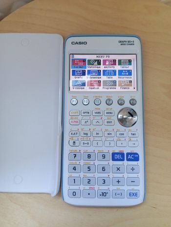 Calculatrice casio graphique - Graph 90 + E     mode examen
